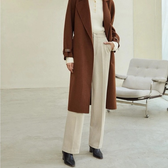 SHEIN | Premium viscose relaxed fit suit pants - Picture 6 of 9